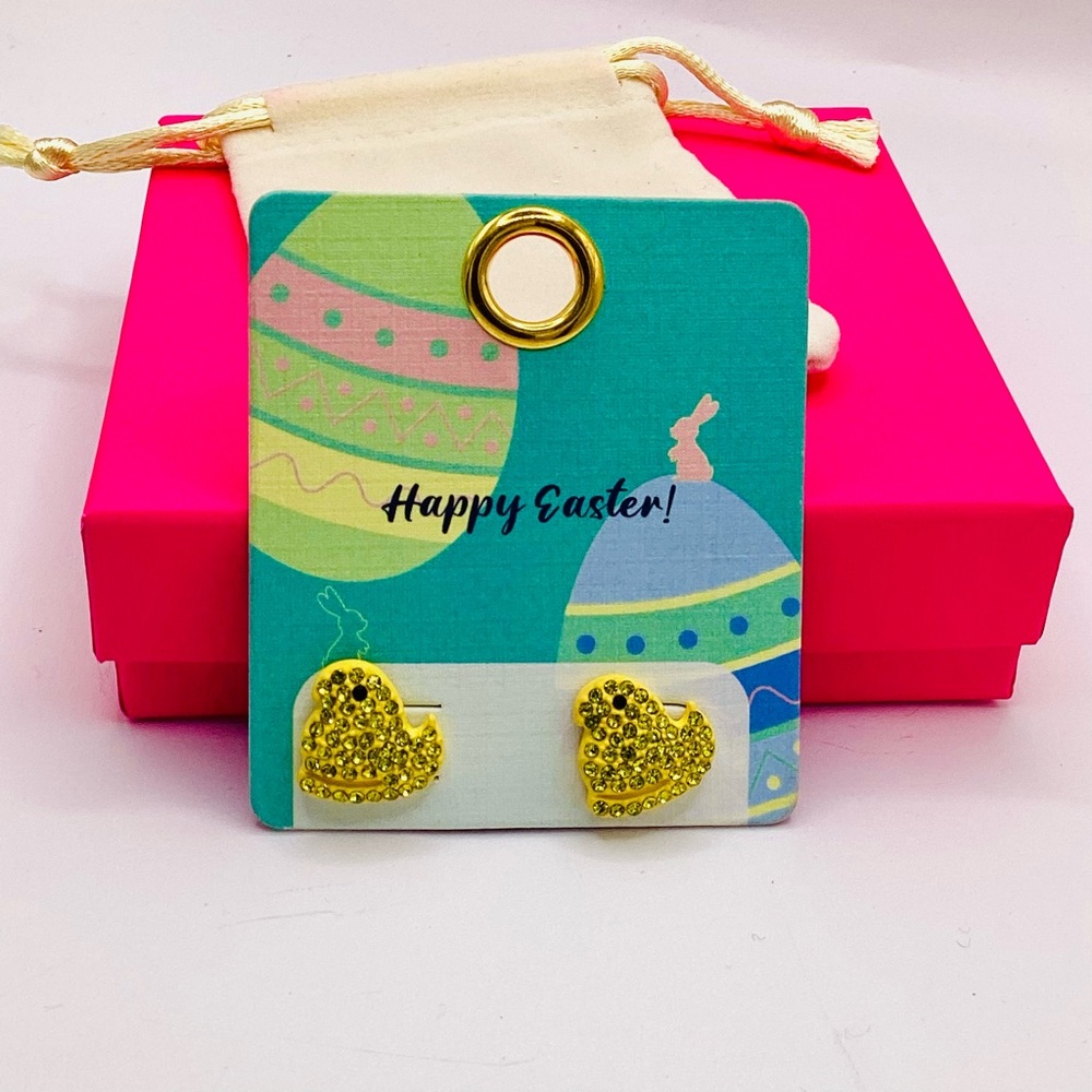 Happy Easter Peeps Earrings